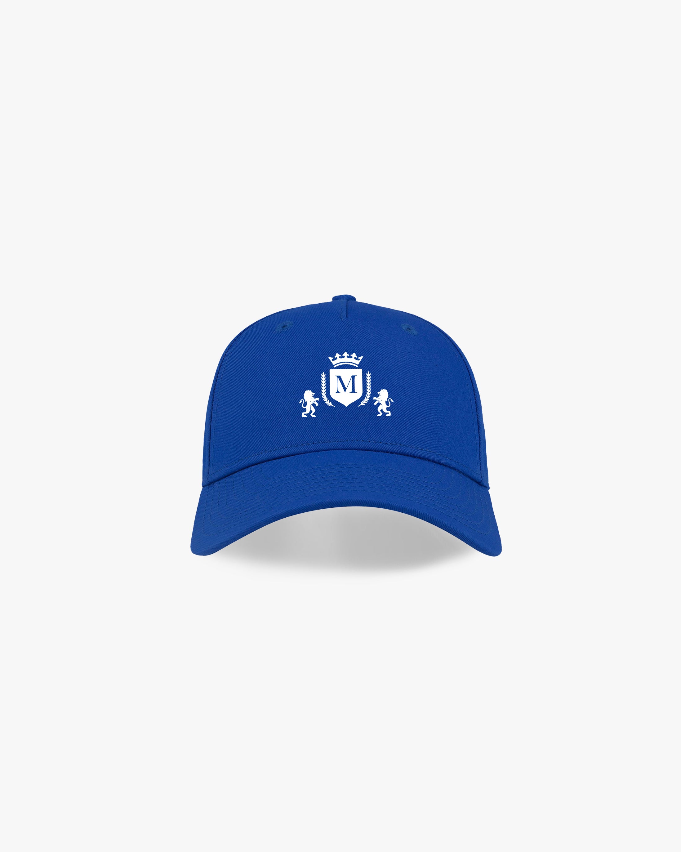 Gorra Royal con Logo Blanco