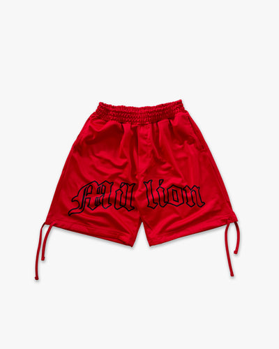 Pantalones cortos Gótico Rojo