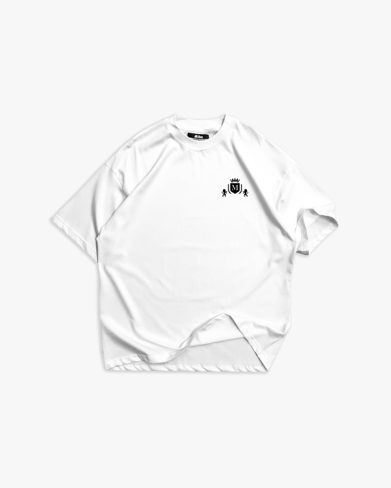 Camiseta Blanca con Logo Negro