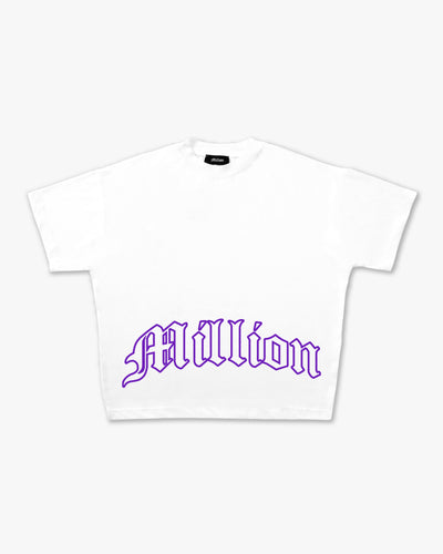 Camiseta Contorno Gótico Viola  